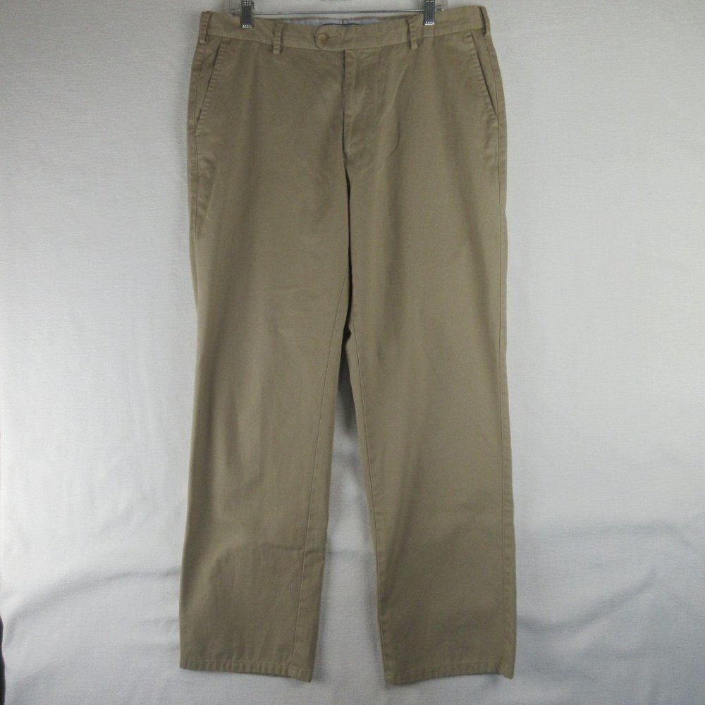 Peter Millar Straight Leg Chino Size 36 Flat Front Khakis
